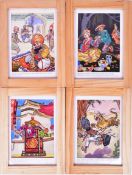 LOUIS WARD (1913 - 2005) - ASIAN PROVERBS - ORIGINAL ARTWORK