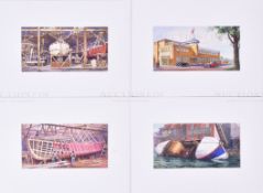 OGDENS CIGARETTES - THE STORY OF THE LIFEBOAT - ORIGINAL ARTWORK