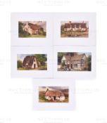 PLAYER'S - COTTAGE ARCHITECTURE (1946) - ORIGINAL ARTWORK