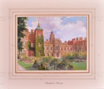 W. D. & H. O. WILLS CIGARETTES – ‘BEAUTIFUL HOMES’ 1930 ORIGINAL ARTWORK