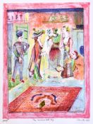 CHRIS ORR THE ENVIOUS BELL BOY - ARTIST PROOF ETCHING