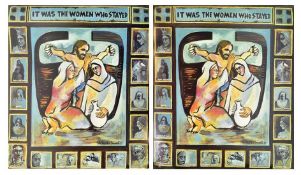 TWO HELEN DAVID BRANCATO LITHOGRAPHS