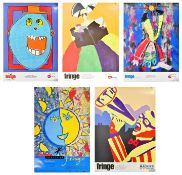 EDINBURGH FRINGE FESTIVAL POSTERS - TUBED