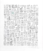 MARTHA MITCHELL UNTITLED LIMITED EDITION LITHOGRAPH