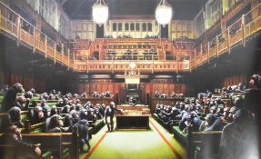 AFTER BANKSY - MONKEY PARLIAMENT 2009 - PRINT