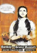 2009 BANKSY VS BRISTOL MUSEUM 2009 EXHIBITION POSTER