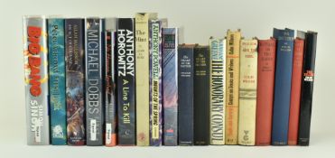 MODERN FIRST EDITIONS. COLLECTION OF BOOKS INCL. SIGNED BOOKS