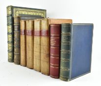 BINDINGS. COLLECTION OF POETICAL WORKS & BURN'S JUSTICE