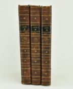 HAYLEY, WILLIAM. 1803 LIFE OF COWPER IN THREE VOLUMES