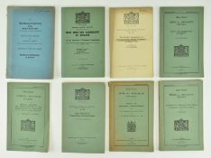 COLLECTION OF 8 INTER & POST WAR MEDICAL RESEARCH REPORTS