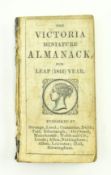 1844 THE VICTORIA MINIATURE ALMANACK