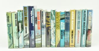 MACLEAN, ALISTAIR. SIXTEEN MODERN FIRST EDITION WORKS