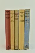 JOHNS, W. E. COLLECTION OF FIVE BIGGLES FIRST & EARLY EDITIONS