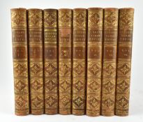 GIBBON, EDWARD. 1862 8VOL DECLINE AND FALL OF THE ROMAN EMPIRE