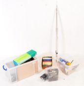 A LARGE QUANTITY OF CITIZEN BAND AND RELATED RADIO EQUIPMENT.