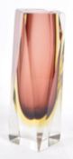 FLAVIO POLI - MID CENTURY ITALIAN MURANO ART GLASS VASE