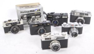 COLLECTION OF 35MM RANGEFINDER / VIEWFINDER CAMERAS