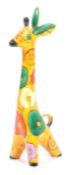 1960S USSR LOMONOSOV CERAMIC GIRAFFE FIGURINE