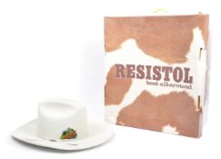 RESISTOL - AMERICAN MADE TEXAS STETSON HAT
