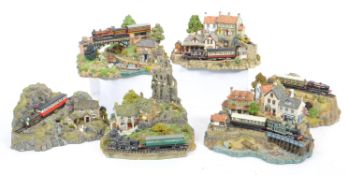 DANBURY MINT - COUNTRY LINES COLLECTION - RESIN FIGURES