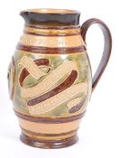 19TH CENTURY ROYAL DOULTON LAMBETH WARE VASE JUG
