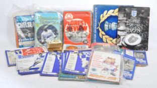 VINTAGE 20TH CENTURY FOOTBALL COINS - TICKETS - PROGRAMMES