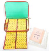 VINTAGE 20TH CENTURY CHINESE MAHJONG SET