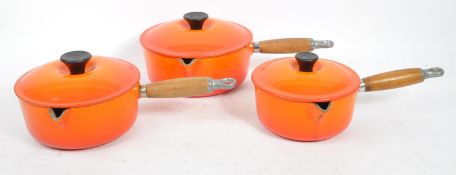 LE CREUSET - COLLECTION OF 20TH CENTURY COOKWARE