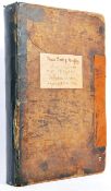 1811 LEATHERBOUND BOOK OF MARTYRS JOHN FOX PATERNOSTER ROW
