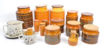 VINTAGE HORNSEA HEIRLOOM BRONTE SAFRON KITCHENWARE