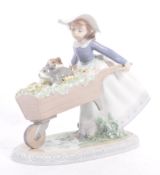 LLADRO - BARROW OF FUN - PORCELAIN CHINA FIGURINE