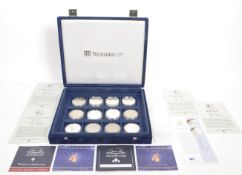 WESTMINSTER MINT - COLLECTION OF SILVER PROOF COINS