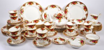 ROYAL ALBERT - LARGE MID 20TH CENTURY TEA SERVICE