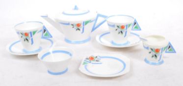 ERIC SLATER FOR SHELLEY - ART DECO PART TEA SERVICE