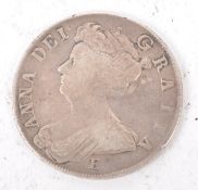 QUEEN ANNE 1707 SILVER HALF CROWN COIN