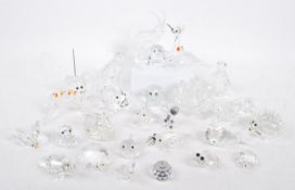 SWAROVSKI - LARGE COLLECTION OF CRYSTAL FIGURES
