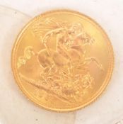 1963 QE II GOLD HALF SOVEREIGN