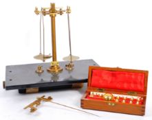 STANTON INSTRUMENTS OPEN CASED SCIENTIFIC BALANCE SCALES