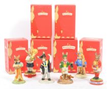 ROYAL DOULTON - BUNNYKINS - COLLECTION OF CHINA BUNNY FIGURES