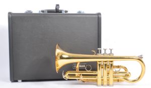 BRASS CORNET BY YAMAHA IN ORIGINAL CASE