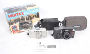 GUCCI PENTAX CASE & 35MM COMPACT CAMERAS