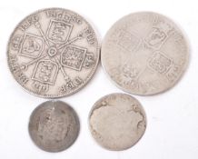 COLLECTION OF 18TH AND 19TH CENTURY SILVER COINS