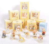 ELEVEN ROYAL DOULTON 'BRAMBLY HEDGE' CHINA MICE FIGURINES