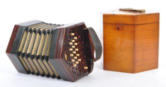LACHENAL & CO CONCERTINA SQUEEZE BOX - EARLY 20TH CENTURY