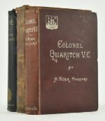 RIDER HAGGARD, H. THREE VICTORIAN ADVENTURE STORIES