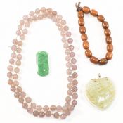 COLLECTION OF JEWELLERY NECKLACE BRACELET PENDANT