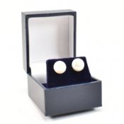 925 SILVER & FRESH WATER PEARL STUD EARRINGS