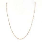 9CT ROSE GOLD CHAIN NECKLACE