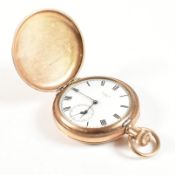 GOLD PLATED ELGIN FULL HUNTER POCKET WATCH