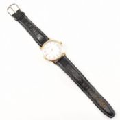 1970S HALLMARKED 9CT GOLD GARRARD WRISTWATCH